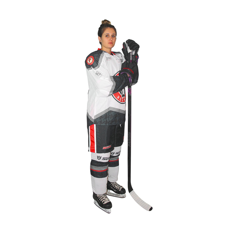 New Stark Hockey SIZE Medium Womens Ice Hockey Pants Black NC9   SidelineSwap