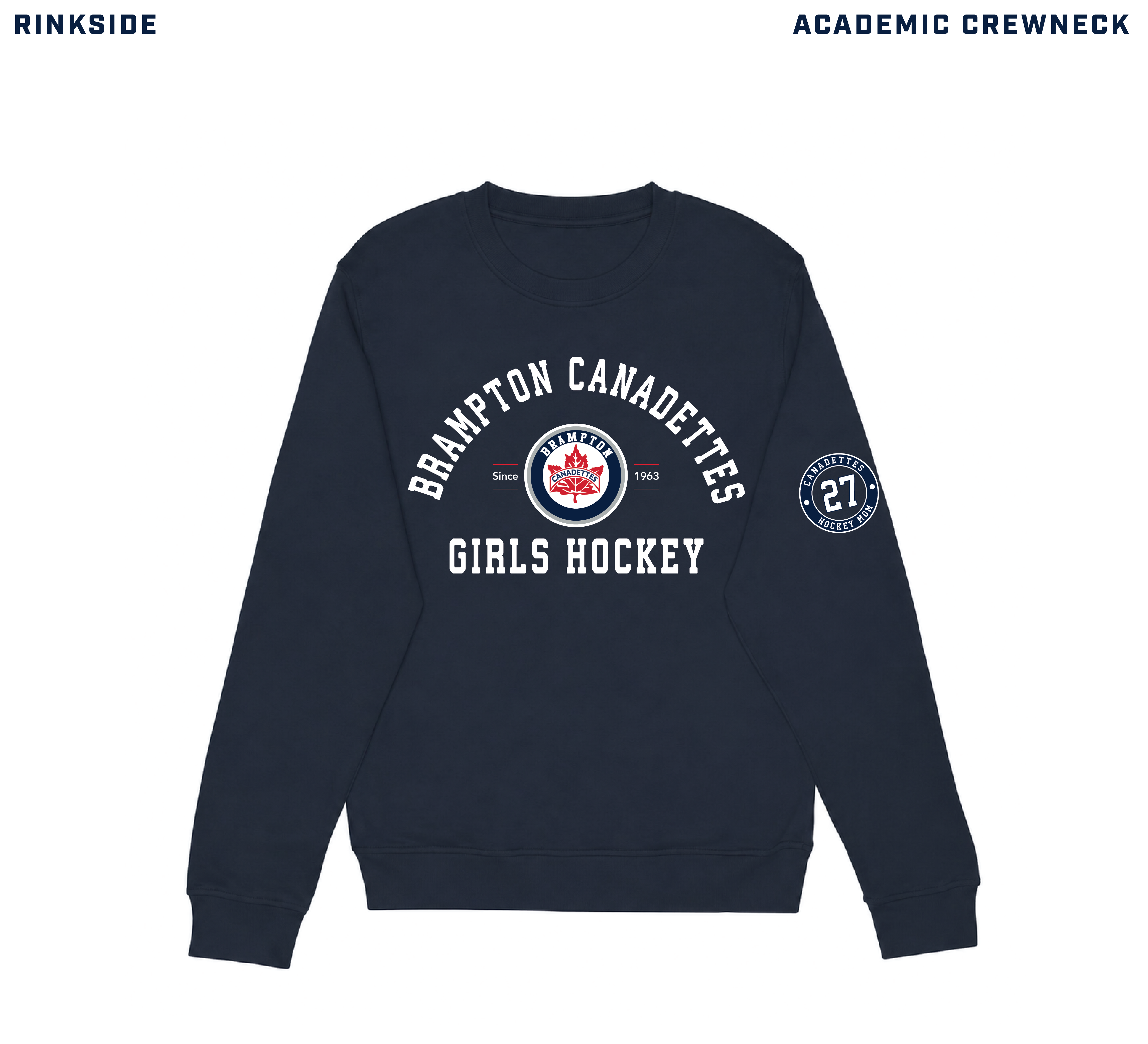 BRAMPTON CANADETTES - ACADEMIC CREWNECK